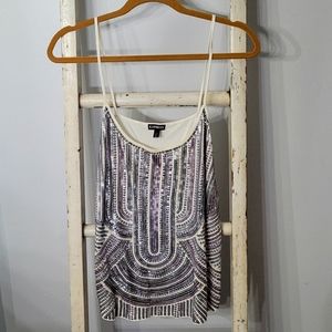 Express sequined top
